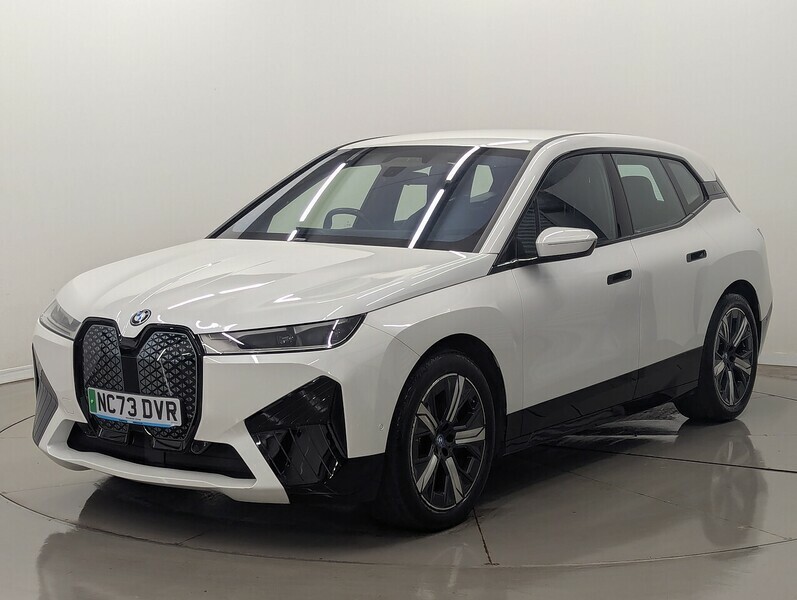 BMW iX 40 M Sport NC73DVR White #6