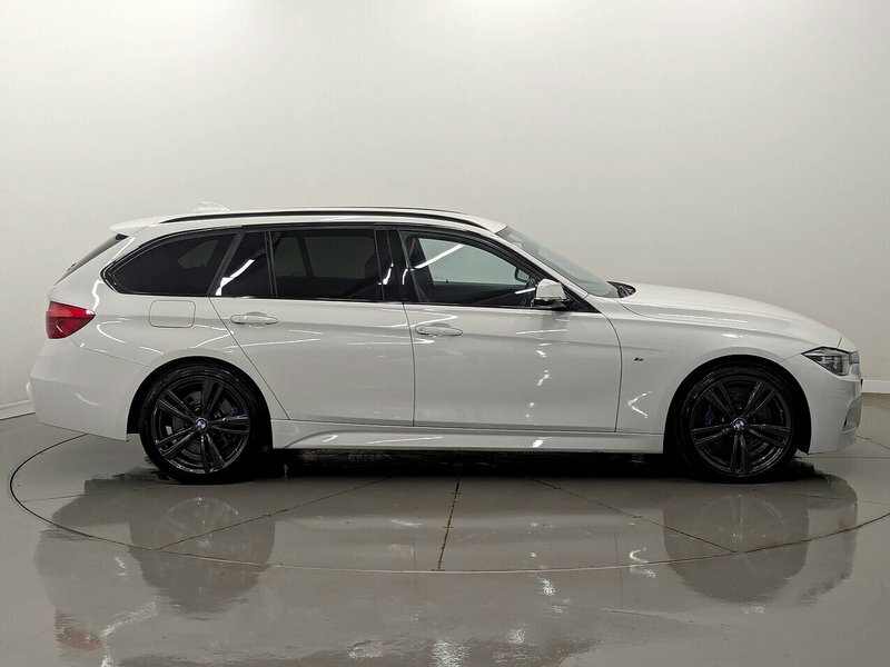 BMW 3 Series 335D M Sport FG66JWZ White #2