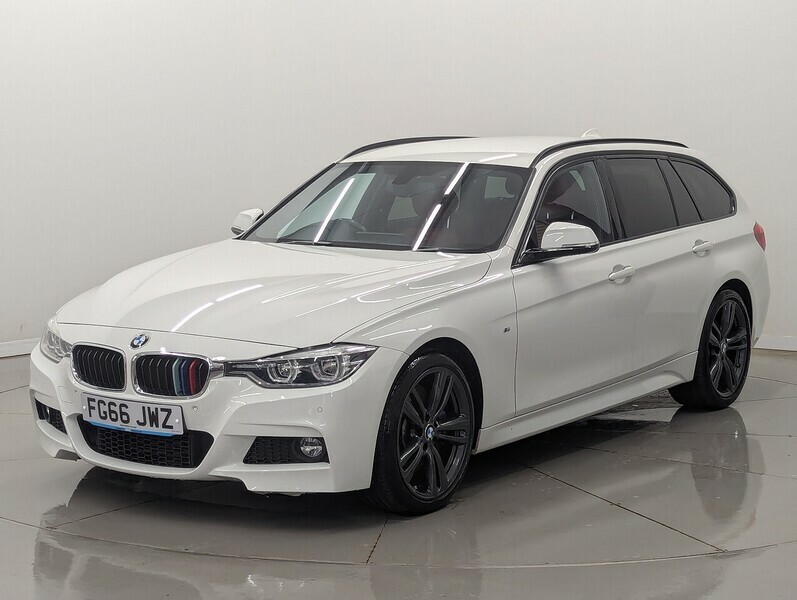 BMW 3 Series 335D M Sport FG66JWZ White #6