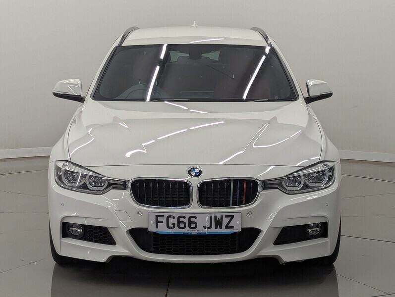 BMW 3 Series 335D M Sport FG66JWZ White #5