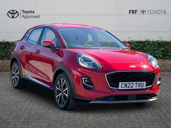 Ford Puma 1.0T Ecoboost Mhev Titanium Dct Euro 6 Ss Red