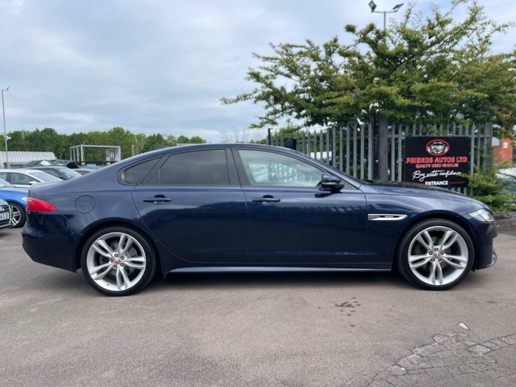 Jaguar XF 2.0D R-sport Awd Euro 6 S S OE17FLV Blue #3