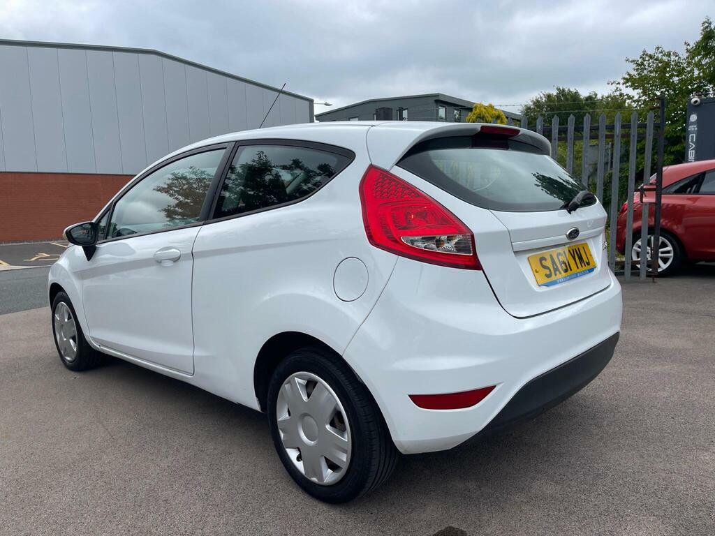 Ford Fiesta 1.25 Edge SA61YMJ White #6