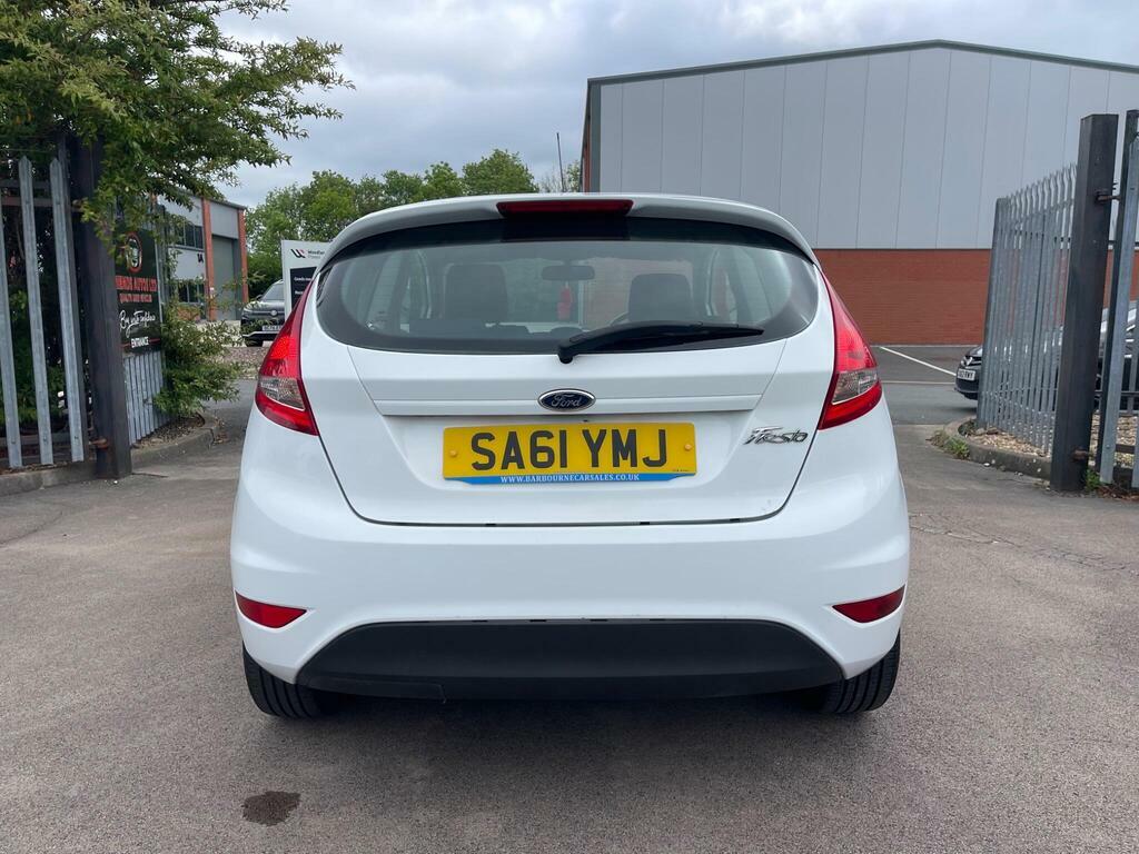 Ford Fiesta 1.25 Edge SA61YMJ White #5