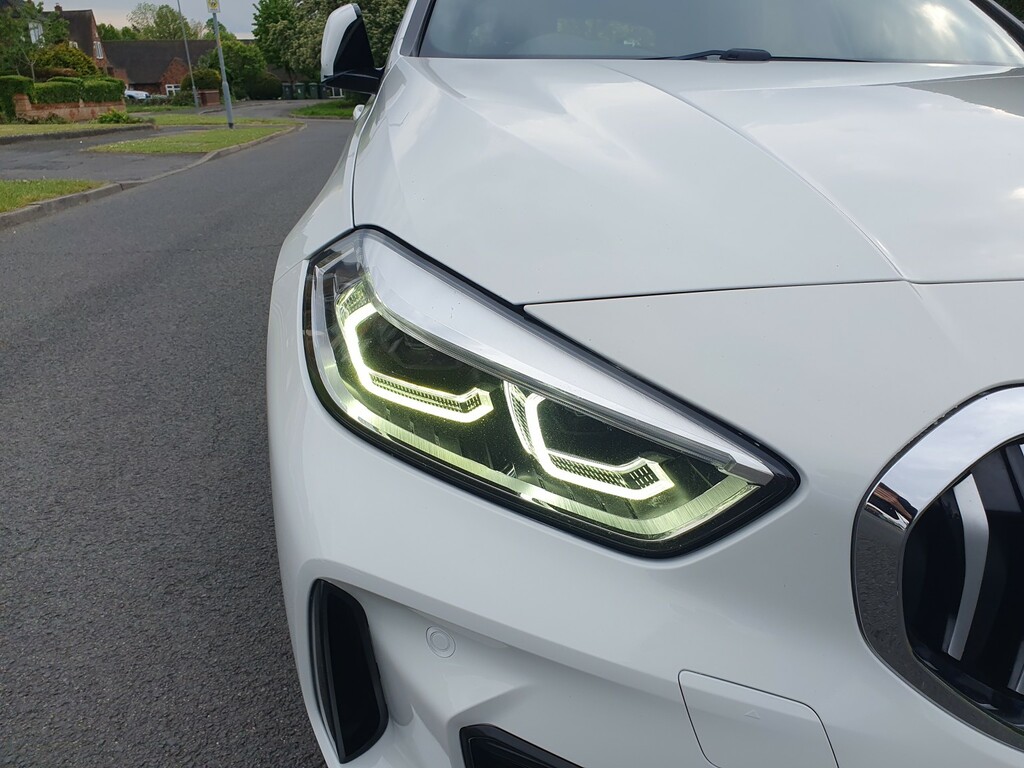 BMW 1 Series 1.5 116D M Sport 2020 HN20MZU White #4