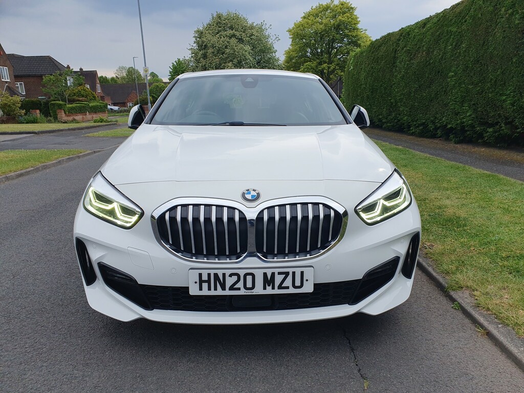 BMW 1 Series 1.5 116D M Sport 2020 HN20MZU White #6