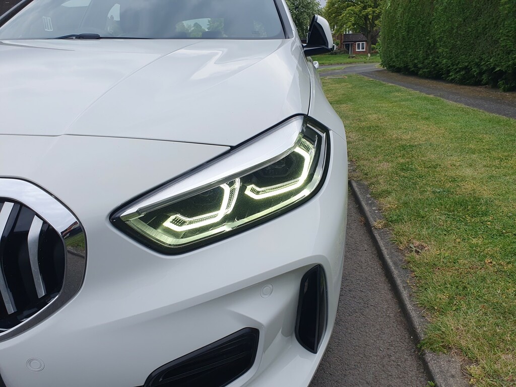 BMW 1 Series 1.5 116D M Sport 2020 HN20MZU White #5