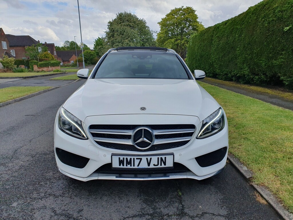 Mercedes-Benz C Class 2.1 C220d Amg Line 2017 WM17VJN White #5