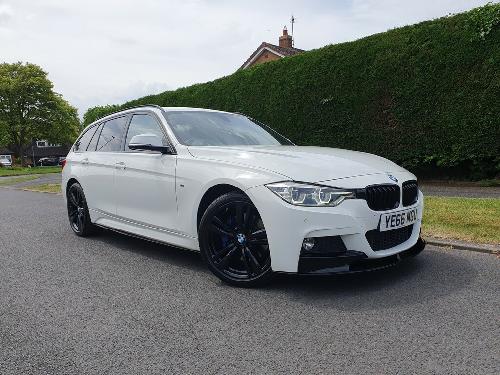 BMW 3 Series 2.0 320I Xdrive M Sport Touring 2016 YE66MGU White #6