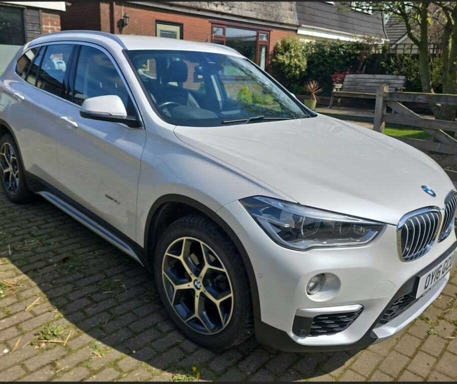 BMW X1 2.0 X1 Xdrive18d Xline 2016 OY16GCU White #2
