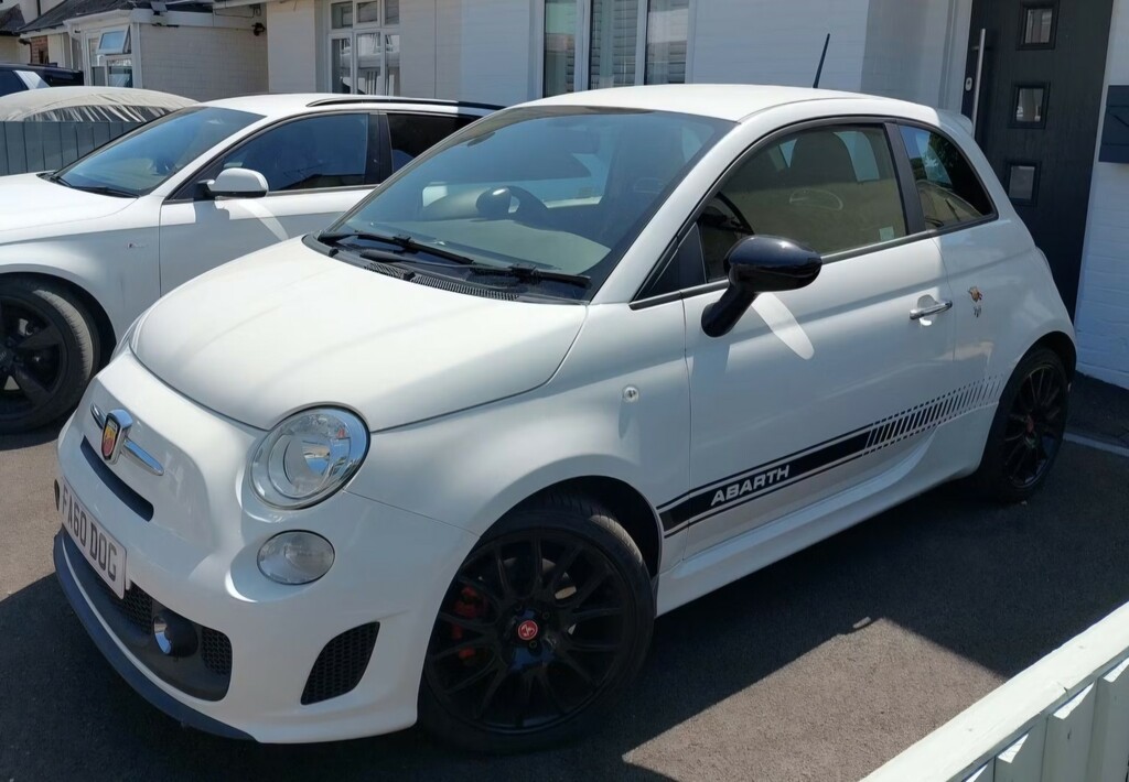 Abarth 595 1.4 Abarth 595 1.4 Tjet 140 Hp 2016 White #2