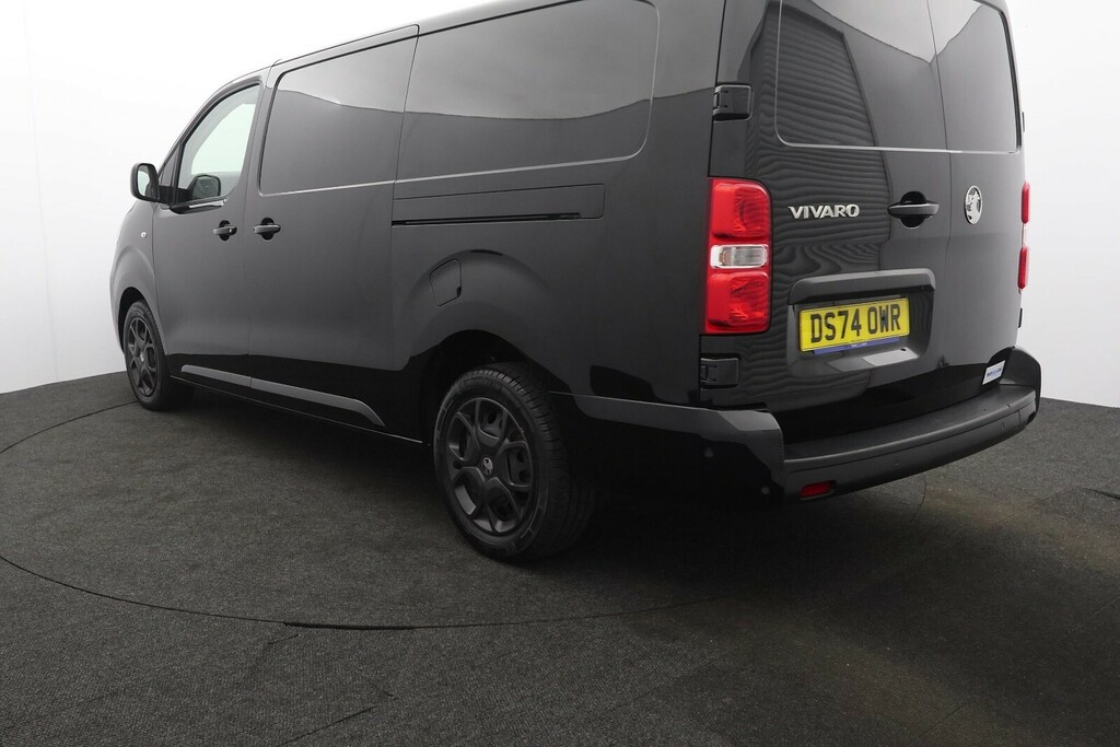 Vauxhall Vivaro 2.0 Turbo D Pro XL Lwb Euro 6 145 Ps DS74OWR Black #3