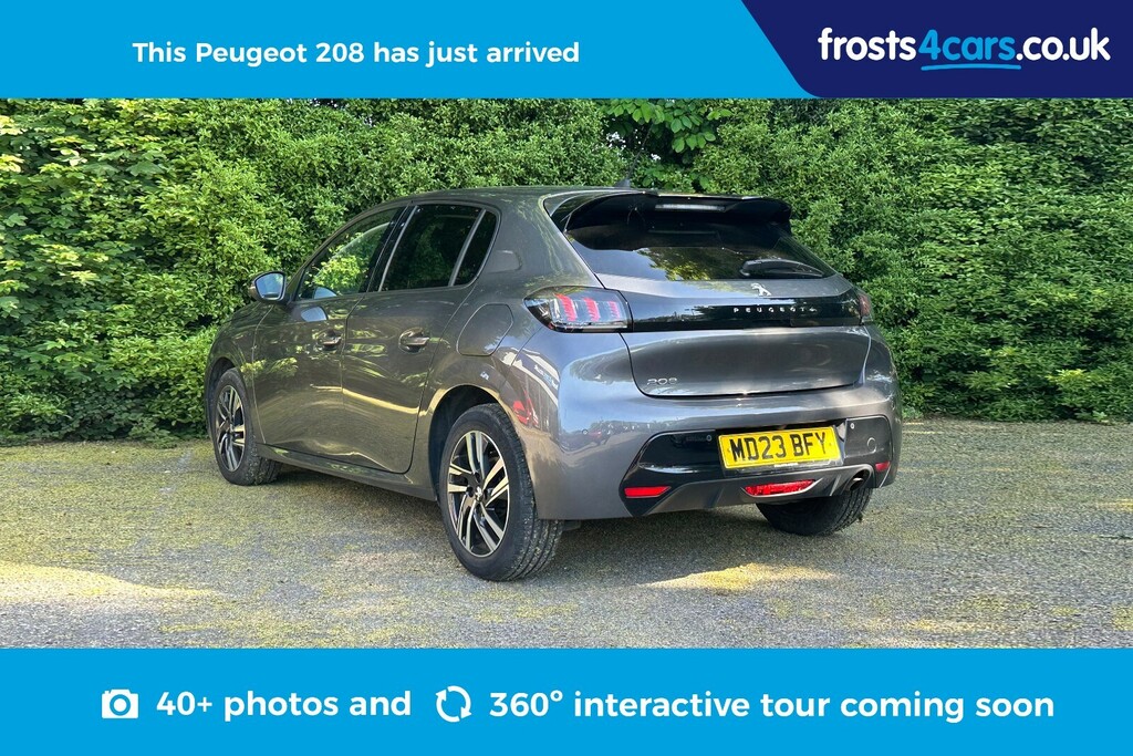 Peugeot 208 1.2 Puretech Allure Premium Eat MD23BFY Grey #2