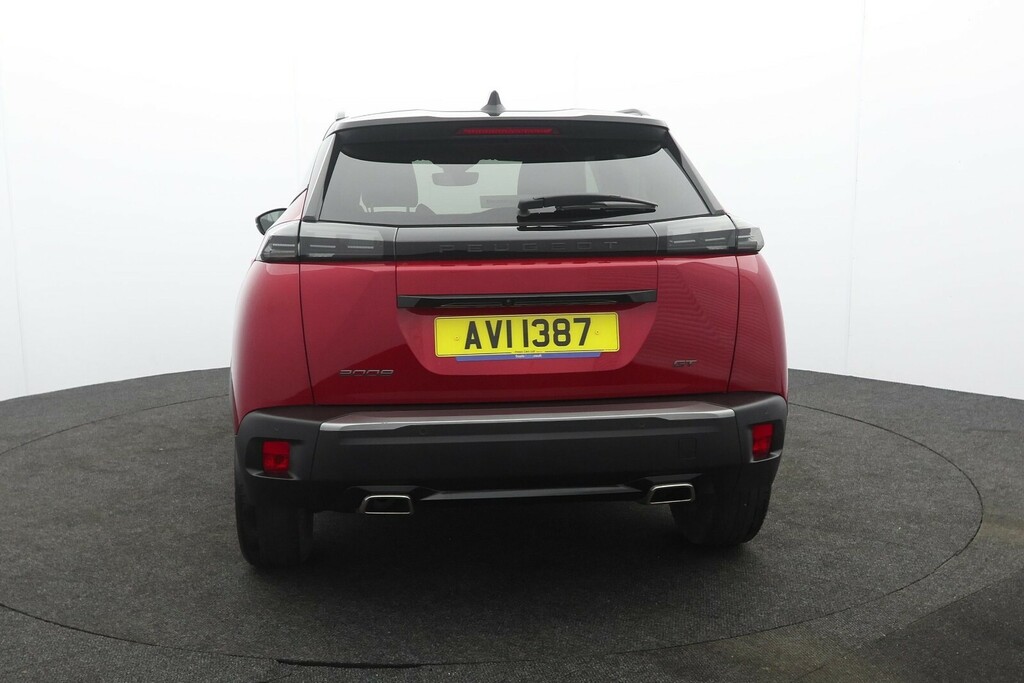 Peugeot 2008 1.2 Puretech Gt Eat AVI1387 Red #4