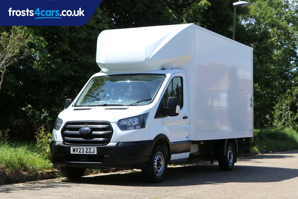 Ford Transit Custom 2.0 350 Ecoblue Leader Luton Taillift Fwd L3 Euro White