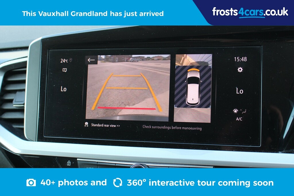 Vauxhall Grandland 1.2I Turbo Ultimate EJ72WGC Black #4