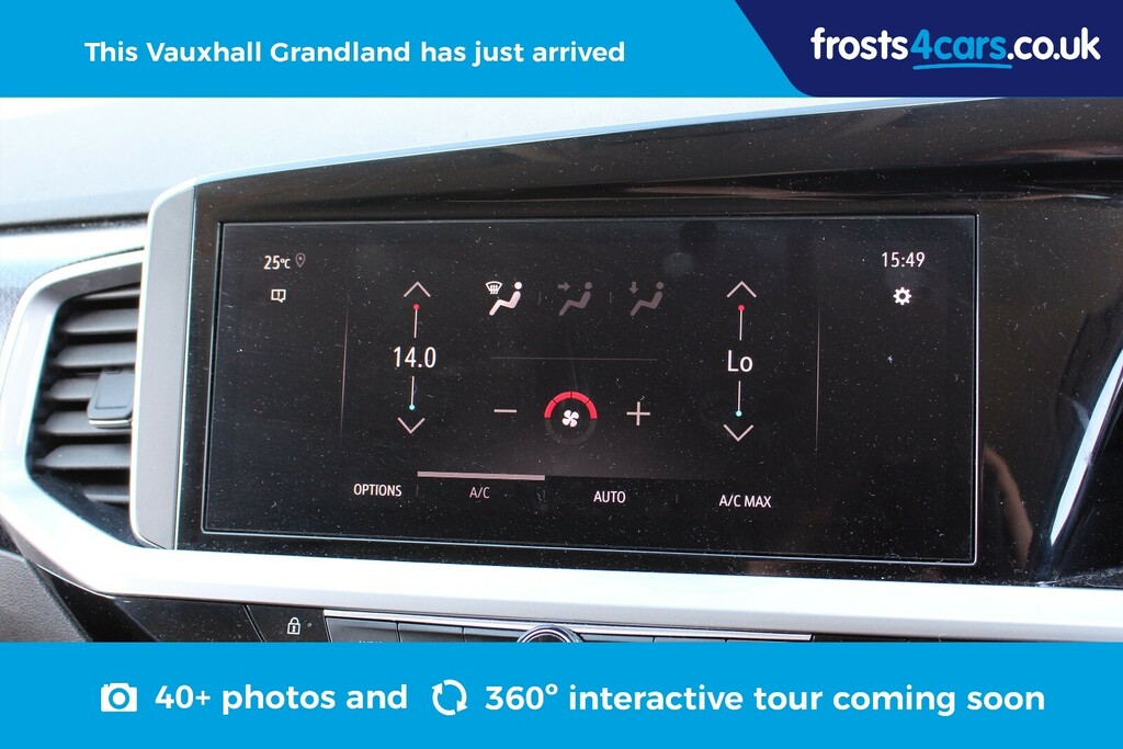 Vauxhall Grandland 1.2I Turbo Ultimate EJ72WGC Black #6