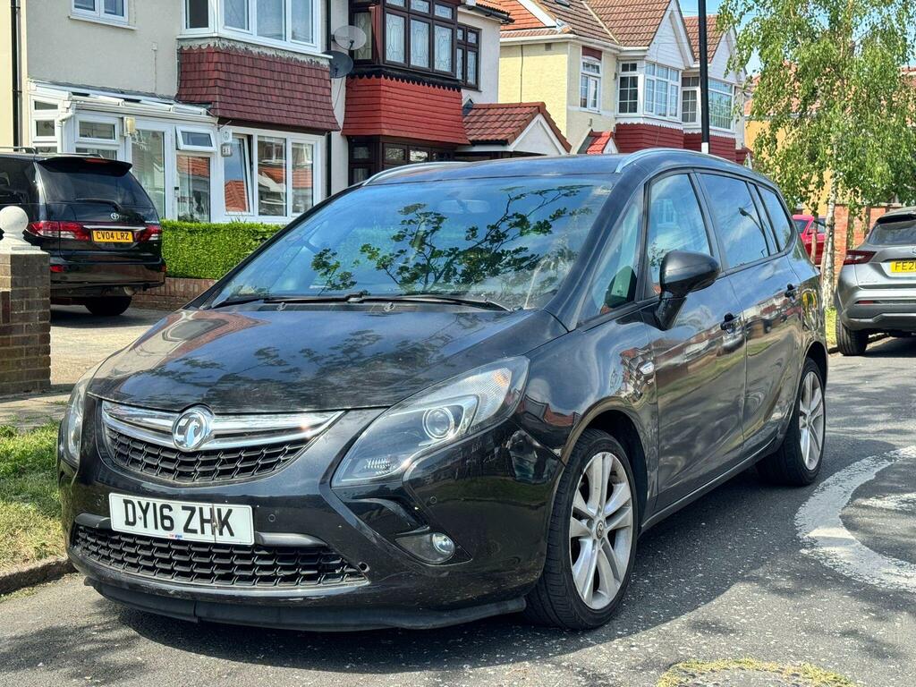 Vauxhall Zafira Tourer 1.4I Turbo Sri Euro 6 DY16ZHK Black #3