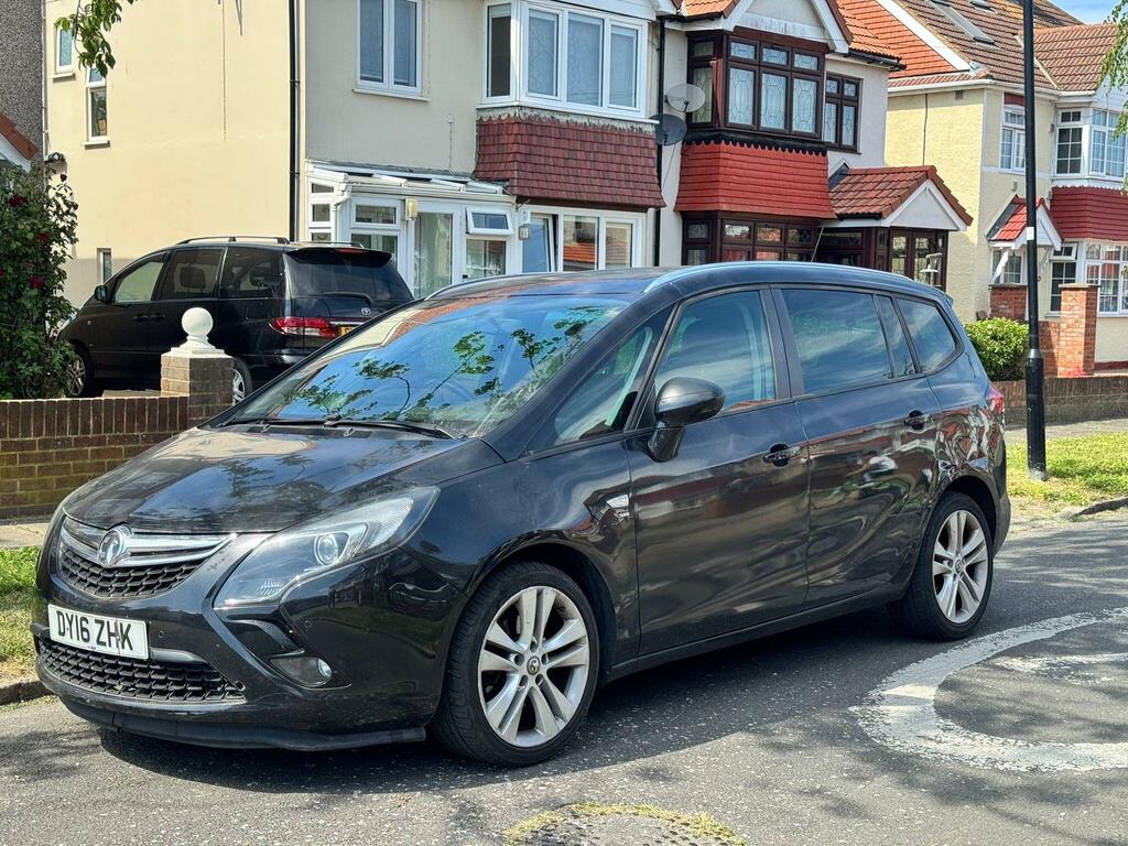 Vauxhall Zafira Tourer 1.4I Turbo Sri Euro 6 DY16ZHK Black #2