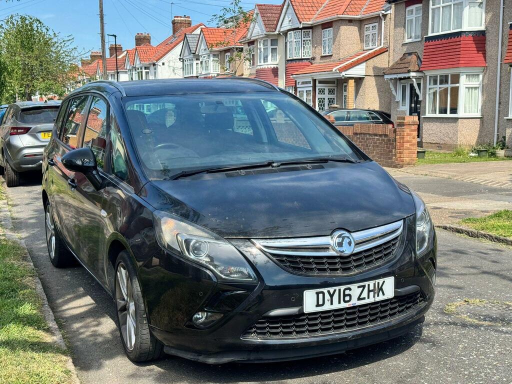 Vauxhall Zafira Tourer 1.4I Turbo Sri Euro 6 DY16ZHK Black #4