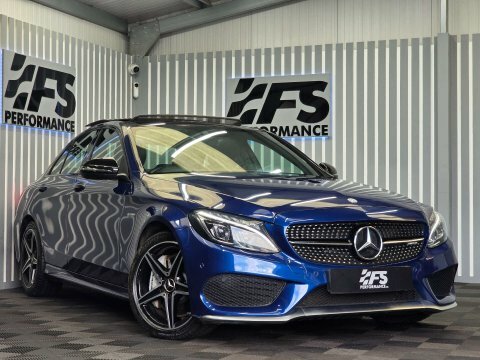 Mercedes-Benz C Class 2017 17 3.0 Blue