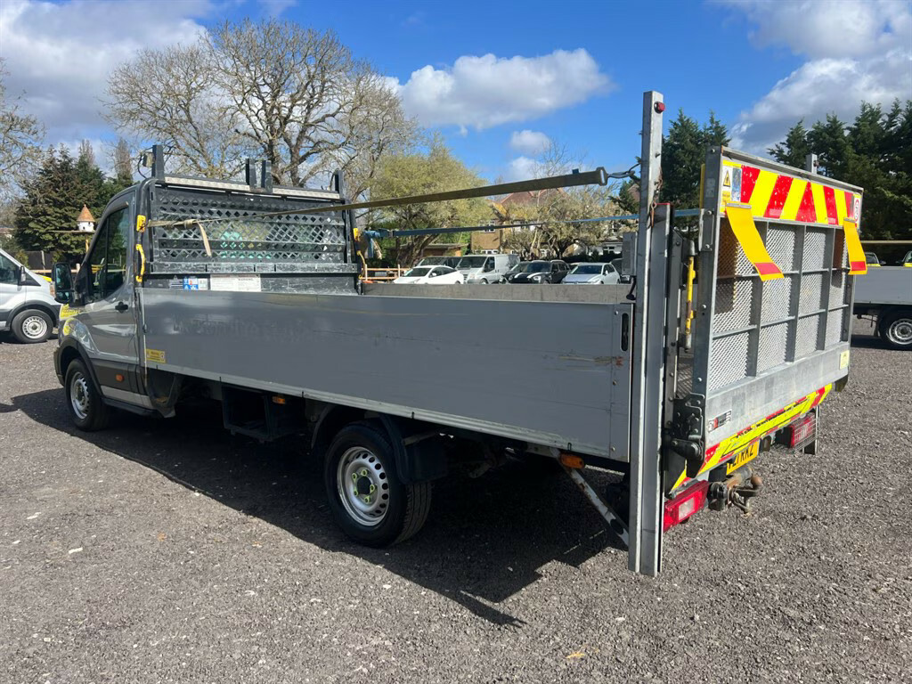 Ford Transit Custom 350 Leader Dropside Ecoblue Dropside WV21RKZ Silver #6