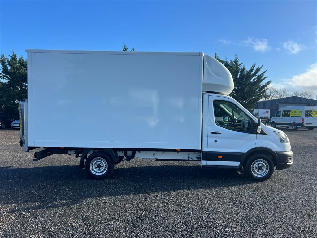 Ford Transit Custom 350 Leader Luton Ecoblue Luton Van LB72CAO White #2