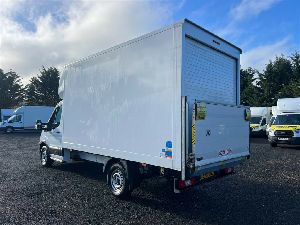 Ford Transit Custom 350 Leader Luton Ecoblue Luton Van LB72CAO White #4