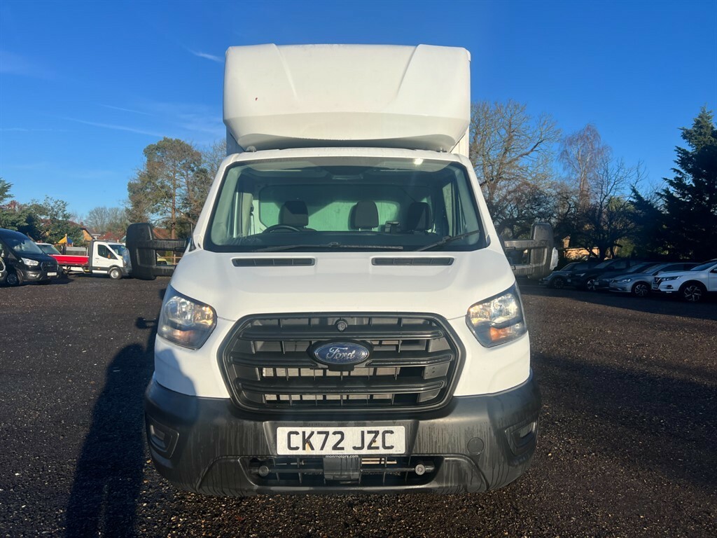 Ford Transit Custom 350 Leader Luton Ecoblue Luton Van CK72JZC White #6