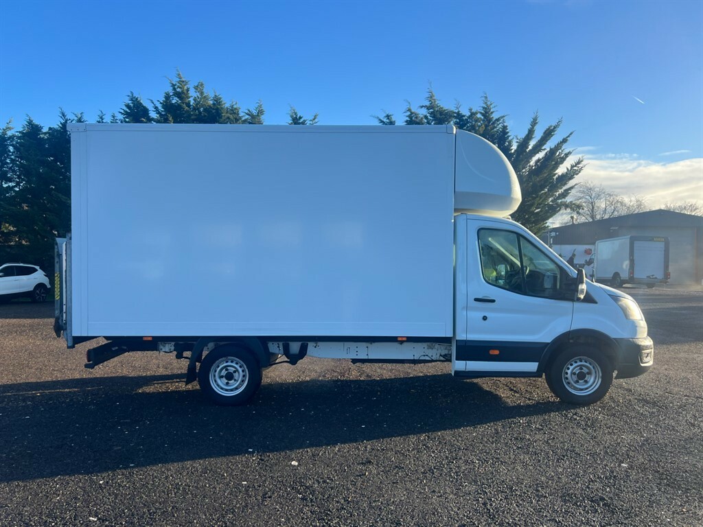 Ford Transit Custom 350 Leader Luton Ecoblue Luton Van CK72JZC White #2