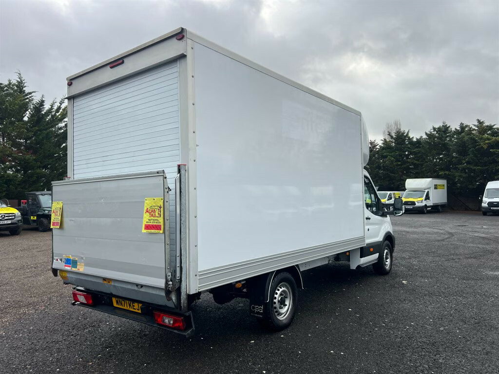 Ford Transit Custom 350 Leader Luton Ecoblue Luton Van WN71KEJ White #6