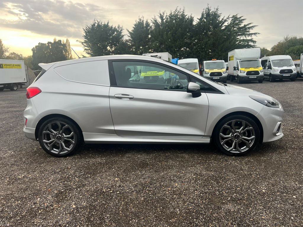 Ford Fiesta Sport Car Derived Van CF71FVK Silver #3