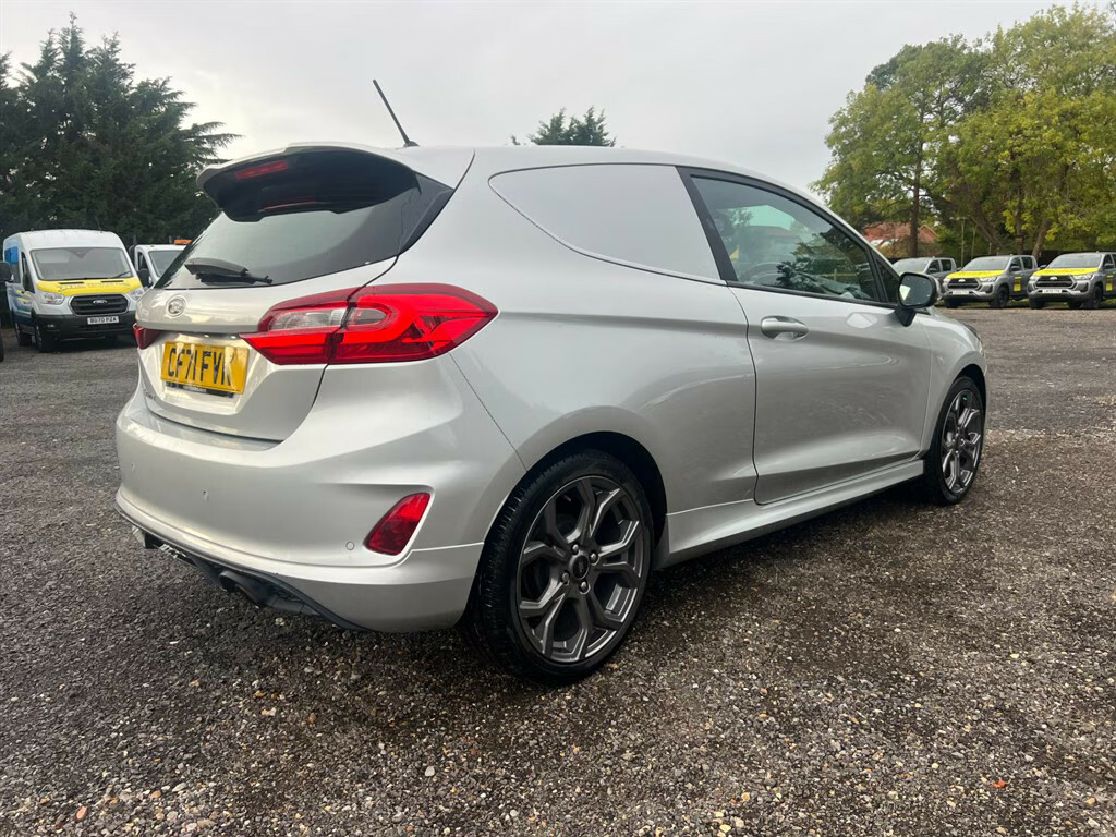 Ford Fiesta Sport Car Derived Van CF71FVK Silver #4