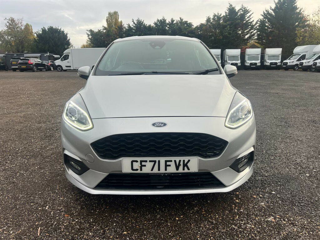 Ford Fiesta Sport Car Derived Van CF71FVK Silver #5