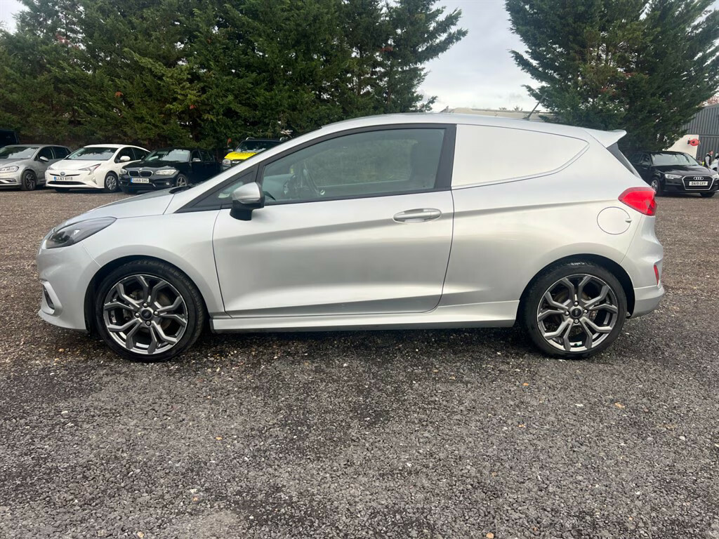 Ford Fiesta Sport Car Derived Van CF71FVK Silver #2