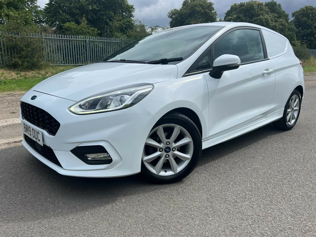 Ford Fiesta Van Sport Tdci Air Con Euro 6 Car Derived Van Dies White