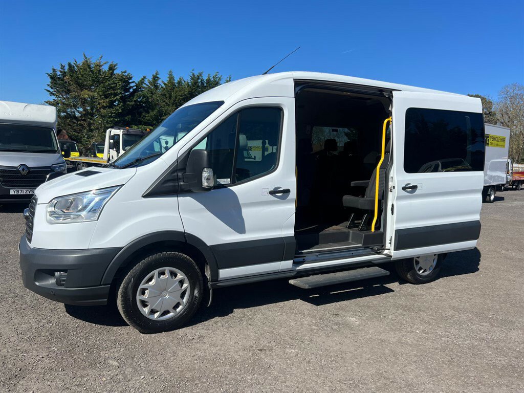 Ford Transit Custom 350 Trend Bus 9 12 Str Minibus White #3