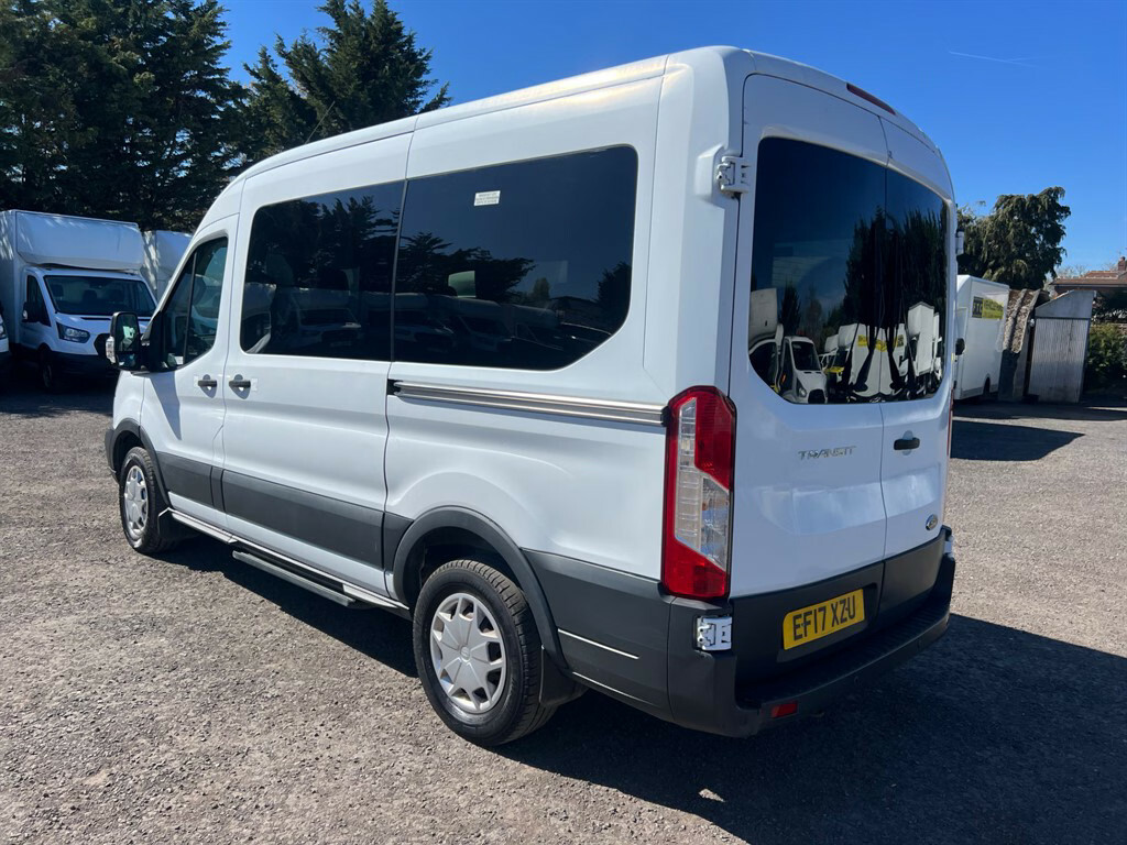 Ford Transit Custom 350 Trend Bus 9 12 Str Minibus White #6