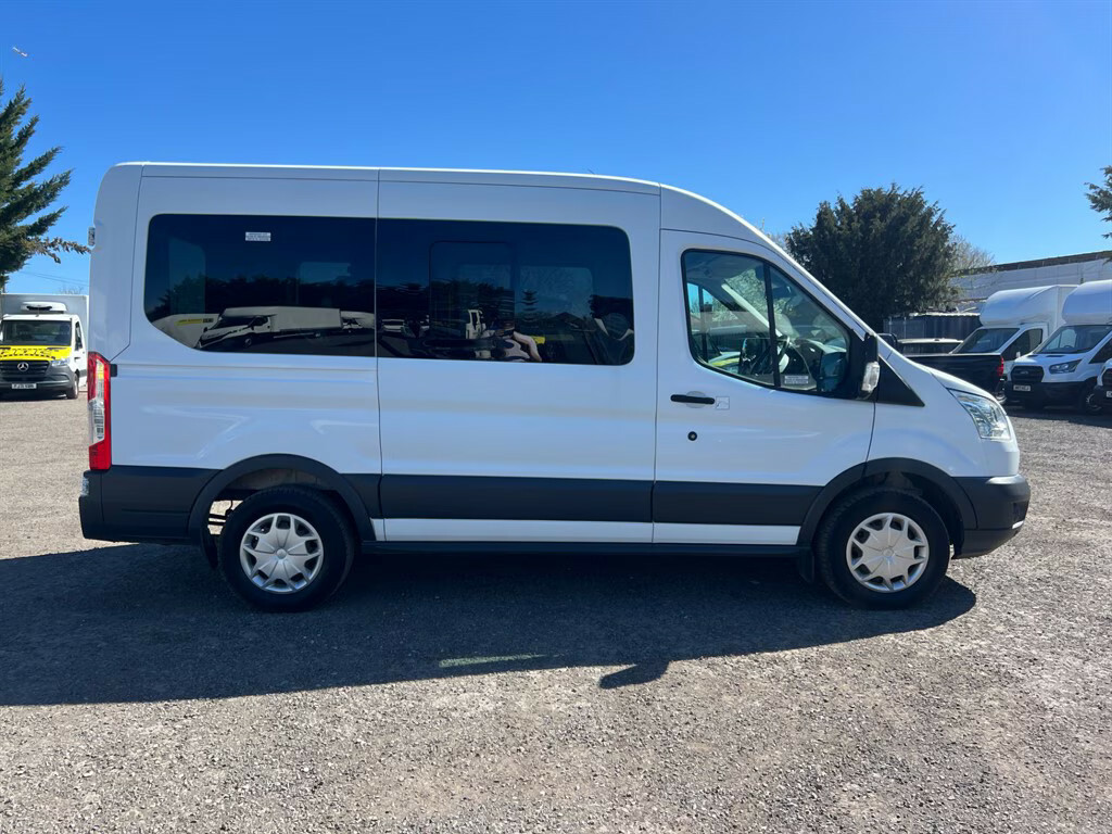 Ford Transit Custom 350 Trend Bus 9 12 Str Minibus White #4