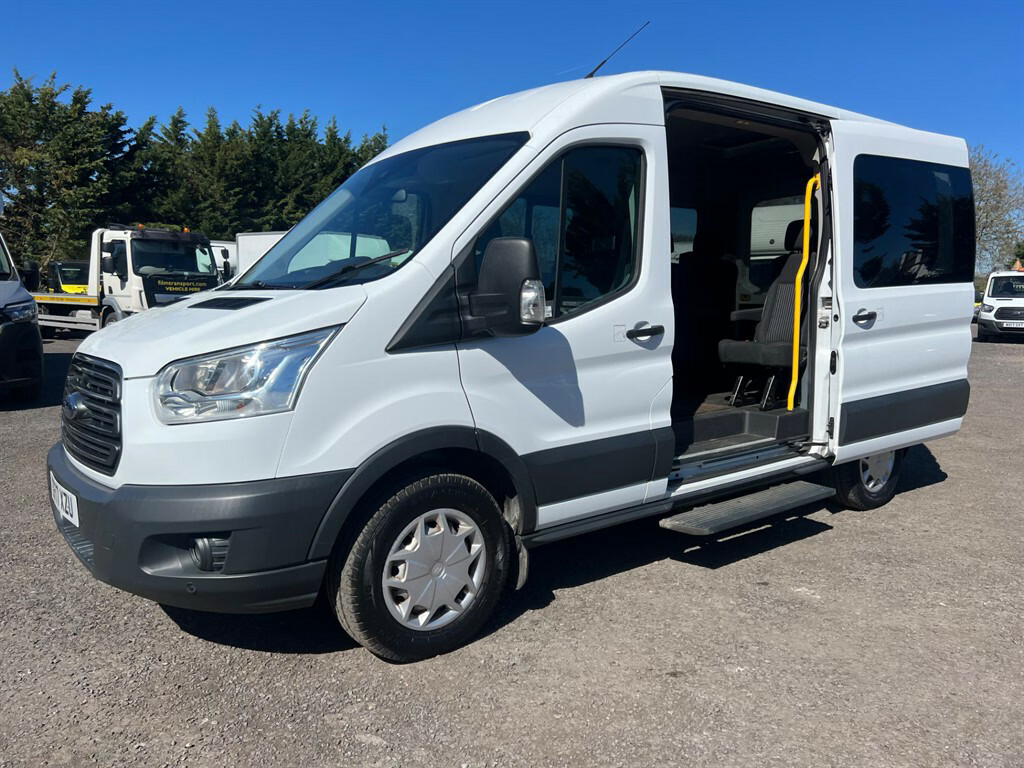 Ford Transit Custom 350 Trend Bus 9 12 Str Minibus White
