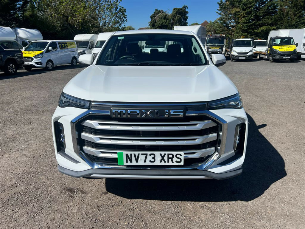 Maxus T90 130Kw Elite Double Cab Pickup 88.5Kwh Pick Up White #5
