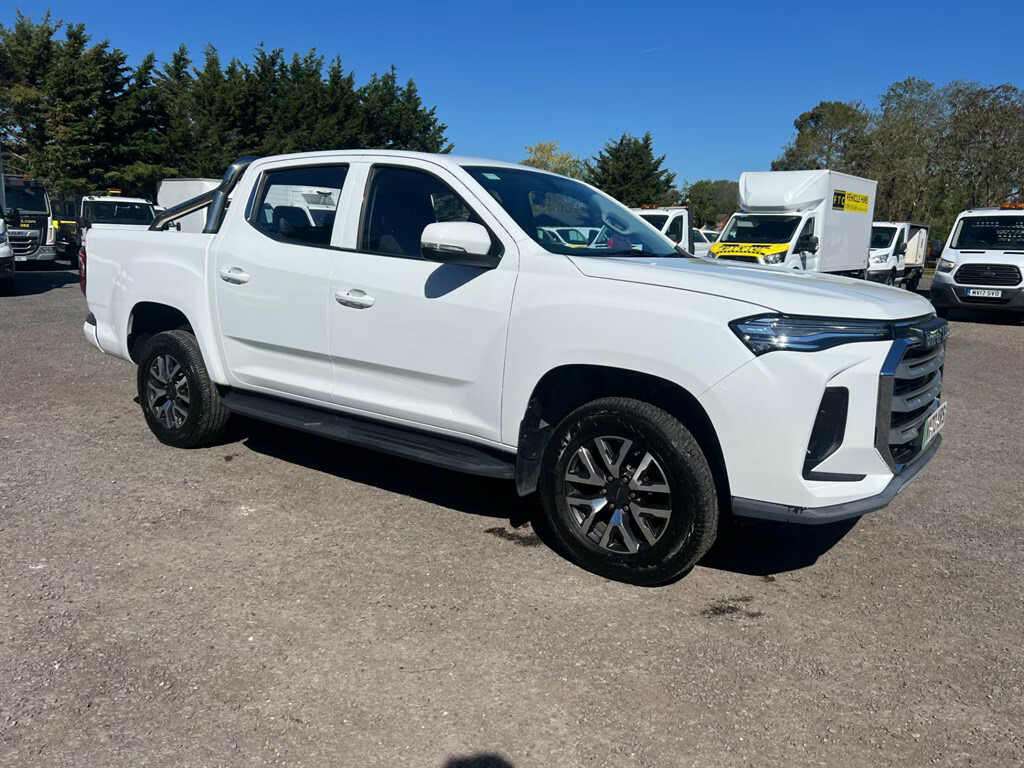 Maxus T90 130Kw Elite Double Cab Pickup 88.5Kwh Pick Up White #2