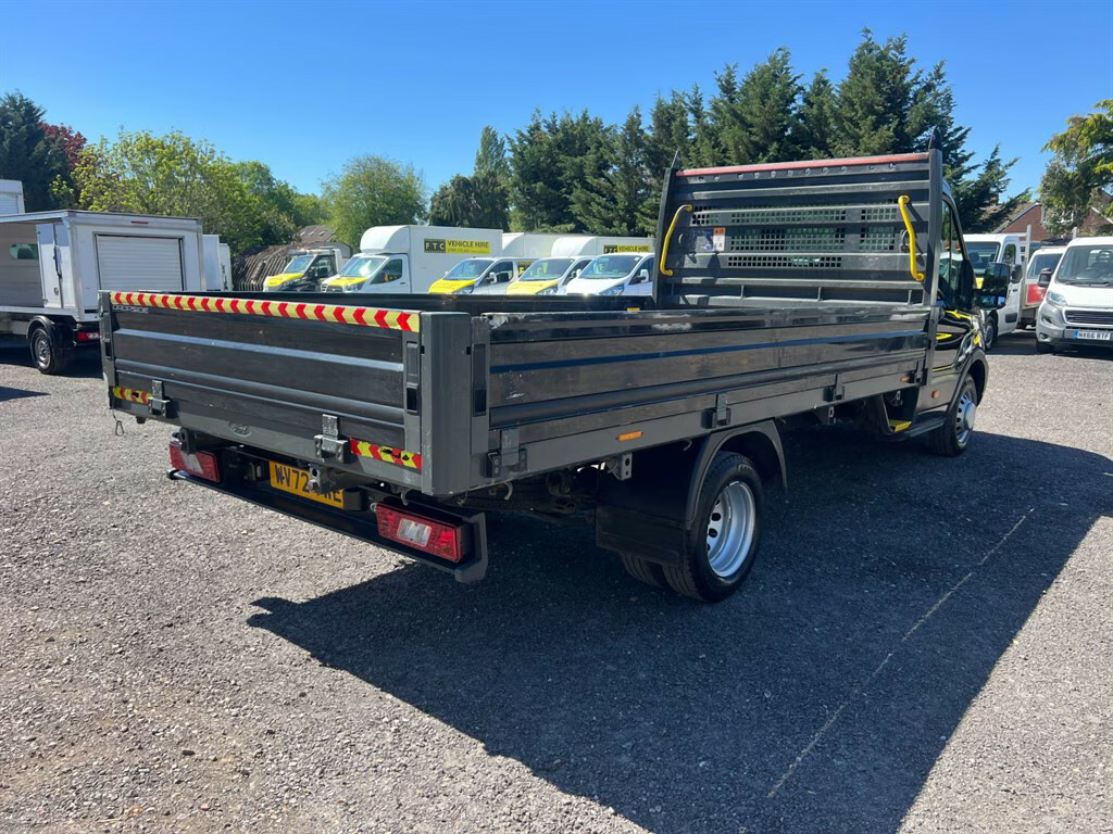 Ford Transit Custom 350 Leader Dropside Ecoblue Dropside WV72TWE Black #4