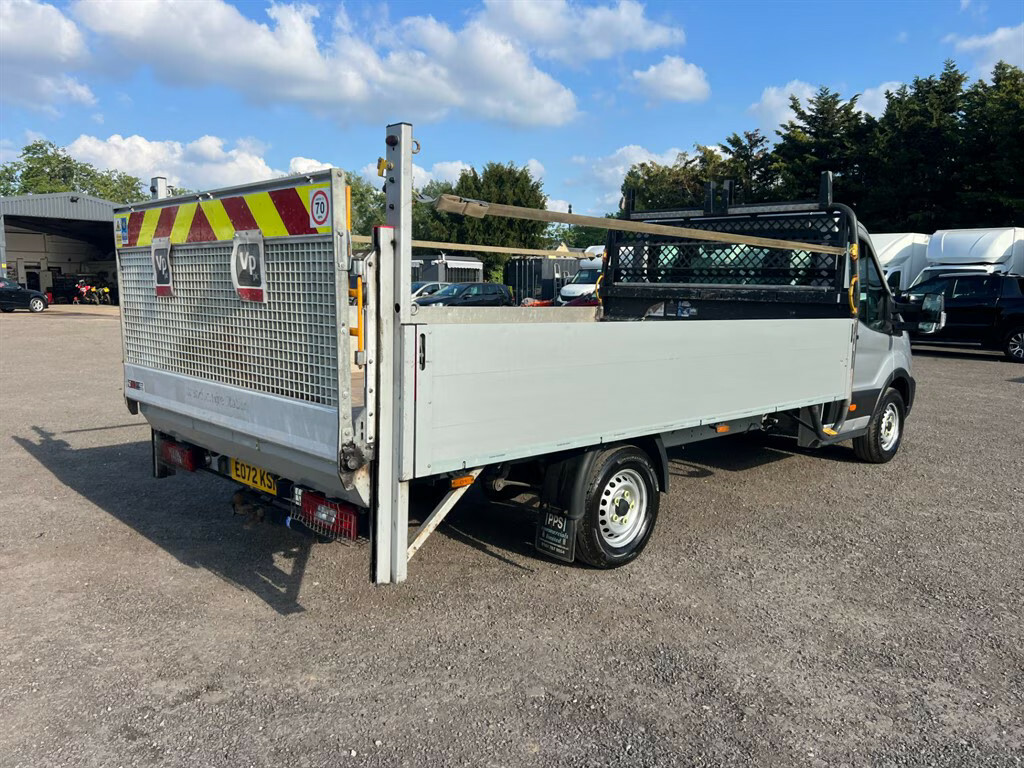 Ford Transit Custom 2.0 Ecoblue 130Ps Chassis Cab Chassis Cab M E072KSN Silver #2