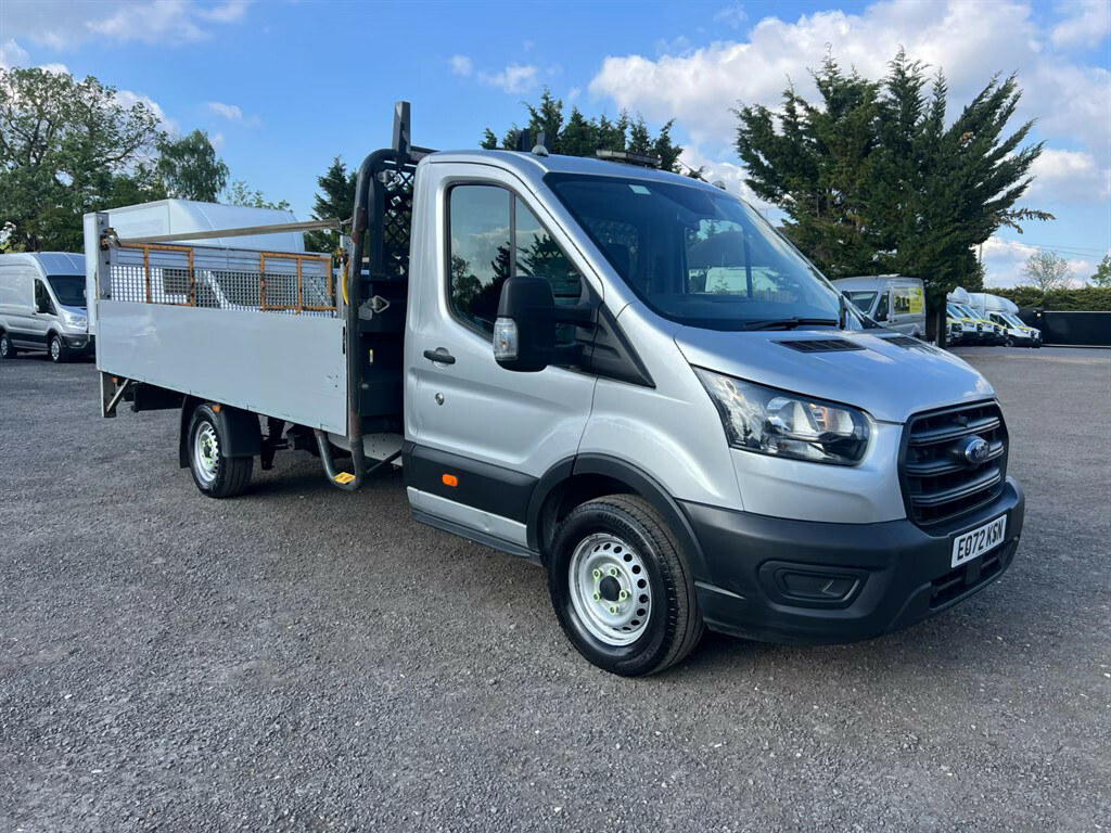 Ford Transit Custom 2.0 Ecoblue 130Ps Chassis Cab Chassis Cab M E072KSN Silver #6