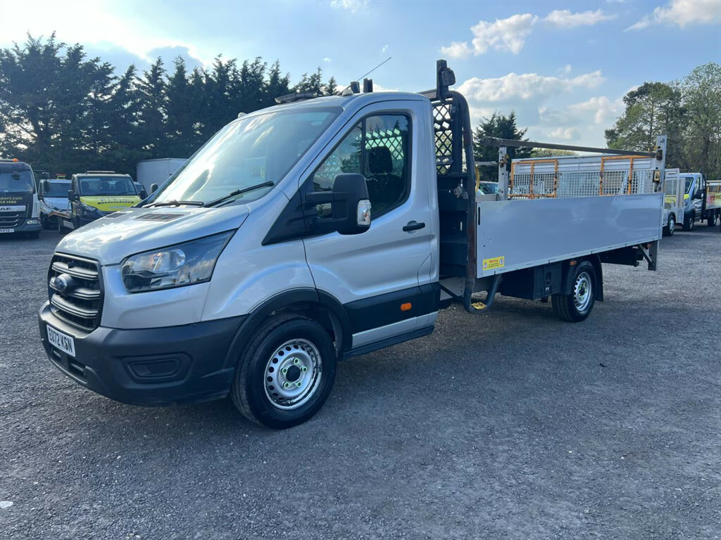 Ford Transit Custom 2.0 Ecoblue 130Ps Chassis Cab Chassis Cab M Silver
