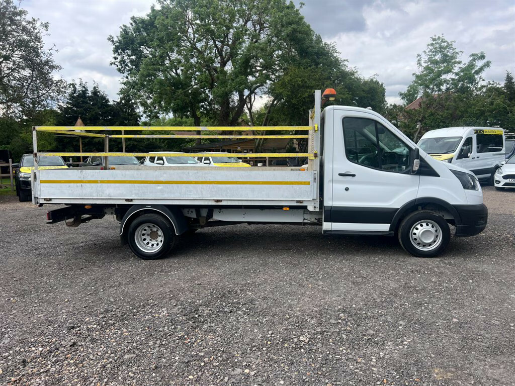 Ford Transit Custom 2.0 Ecoblue 130Ps Chassis Cab Chassis Cab M EA71RLU White