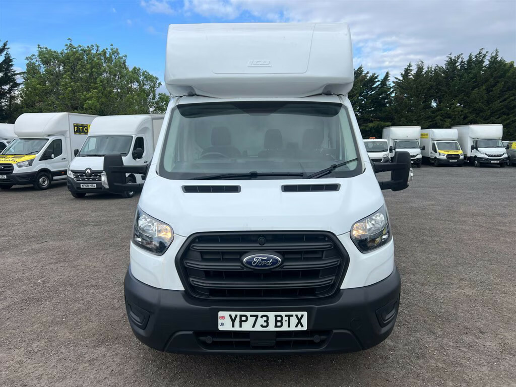 Ford Transit Custom 350Hd Leader Luton Ecoblue Luton Van YP73BTX White #6
