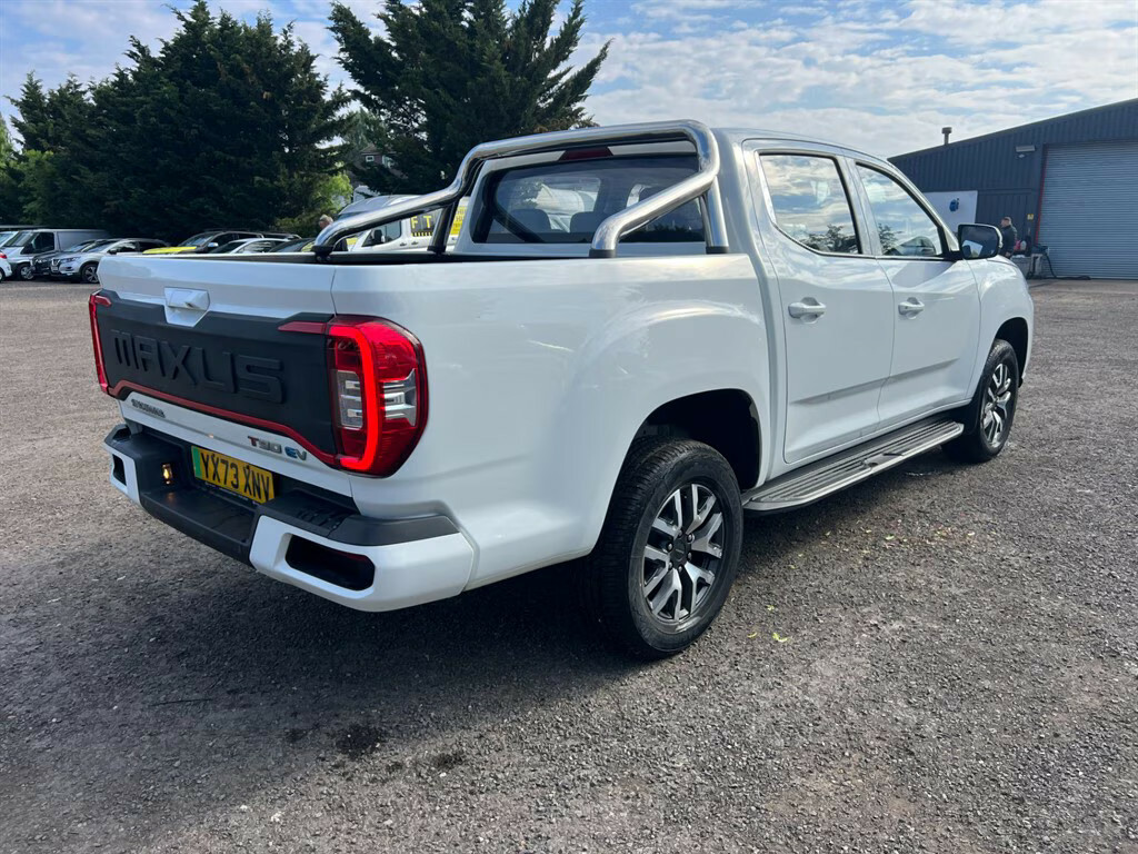 Maxus T90 130Kw Elite Double Cab Pickup 88.5Kwh Pick Up White #5