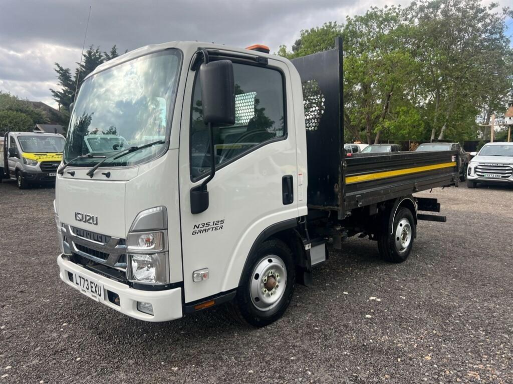 Isuzu Tipper N35.125se Tipper LT73EXU White #3
